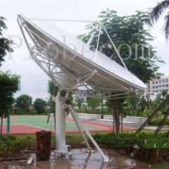 4.5m outdoor motorized satellite antenna