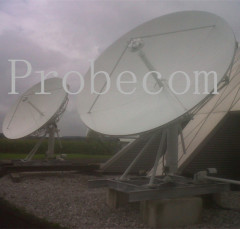 4.5 meter manual or motorized satcom antenna