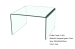 F-002 Clear coffee table