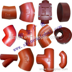 en877 --- epoxy resin pipe fitting