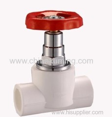PPR Heavy Stop Valve Pipe Fittings