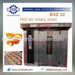 Hot air rotary oven machine