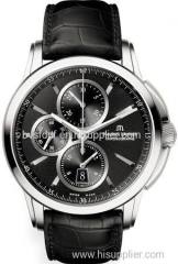 Lacroix Men's PT6188-SS001-330 'Pontos' Chronograph Black Strap Watch