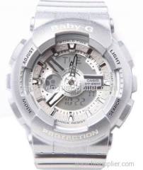 GShock By Casio Women Baby-G Ga-110 Watch Grey