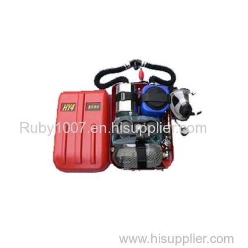 isolated positive pressure oxygen breathing apparatus