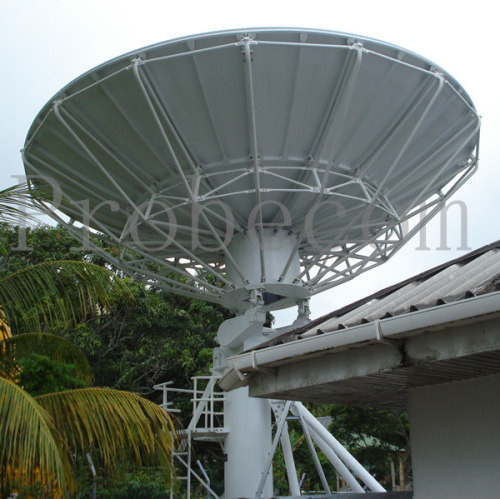 6.2m earth station satellite dish antenna