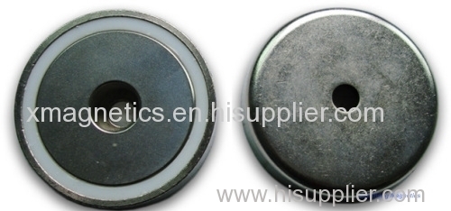 Ferrite round magnetic bases