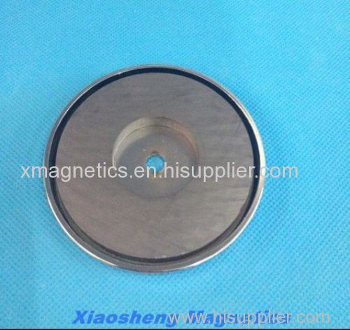 Ferrite round magnetic bases