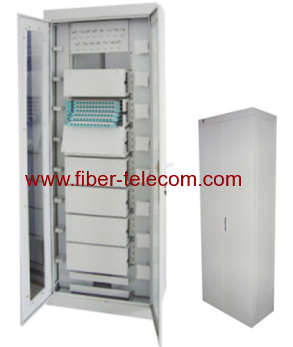 576-core fiber optic distribution frame