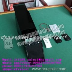 Baccarat dealing shoe for poker analyzer|cheat in baccarat game|marked cards| poker analyzer