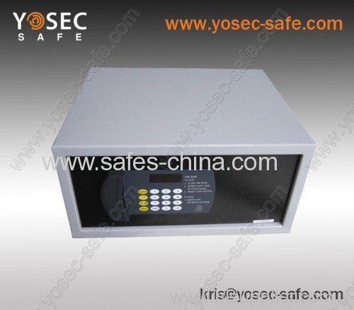 Electronic Digital hotel safe box/ Cheap hotel safe with motorized locking mechanism