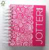 pink jotter|small Double Wires hardcover notebook
