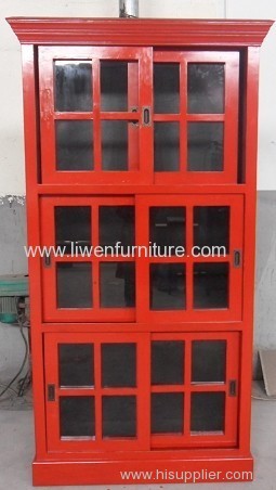 china traditional glass abinet