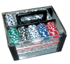 600pcs poker chips sets in arylic case china suppliers