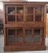 Classical wooden glass cabinet