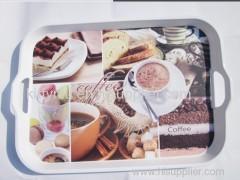 melamine beer tray ,ice-drink tray ,rice tray ,snack tray