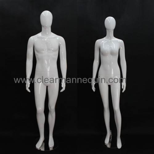 2014 Hot Sell white Female Fullbody Clear Mannequin   