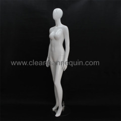 Female white PC mannequin shop display for sale best prices