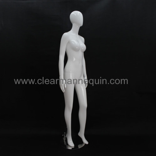 2014 Hot Sell white Female Fullbody Clear Mannequin   