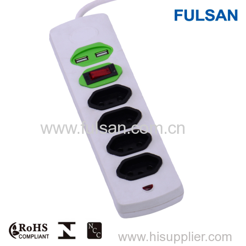 USB Socket/power strip with USB ports/USB power strip