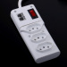 Electrical power sockets and switches surge protector power strip