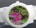 Beautiful and smart wristwatches with flower for ladies and girls as gifts