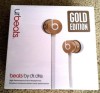 Limited Edition Gold Beats by Dr. Dre urBeats Earbud Headphones Gold Earbuds