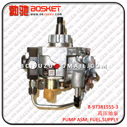 ISUZU FOR PUMP ASM,FUEL 4JJ1 8-97381555-3