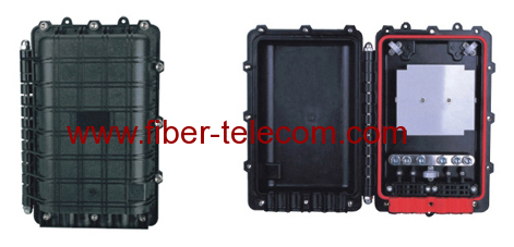 Horizontal type Fiber Optic Splice Enclosure