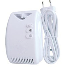 CE approved domestic gas alarm with valve