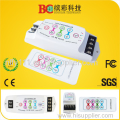 TOUCH PANEL RGB Controller with RF REMOTE