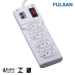 Surge Protector power socket power strip with telephone output