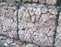 The stone cage nets hot galvanized