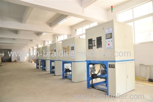 Wire spiral braiding equipment