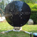 1.2m automatic flyaway satellite dish antenna