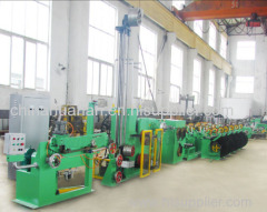Electro-heating tyre bead winding -up extrusion line