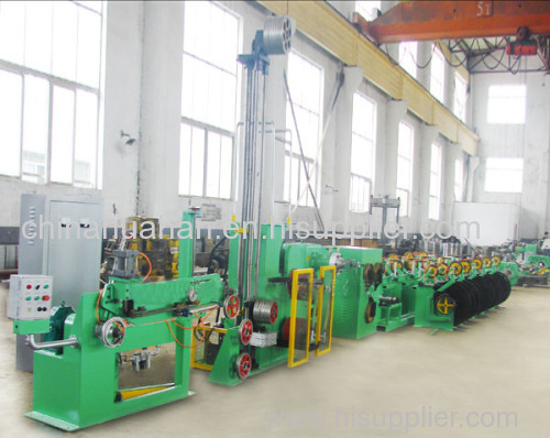 Electro-heating tyre bead winding -up extrusion line