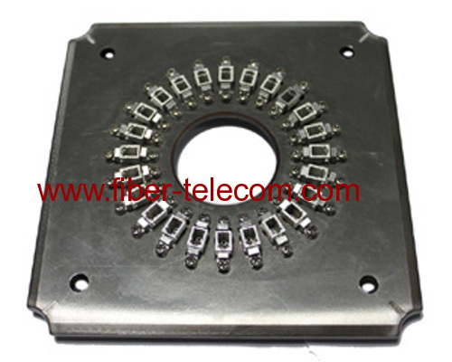 24 LC Ferrules Fiber Polishing Fixture