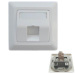 80x80mm network wall outlet