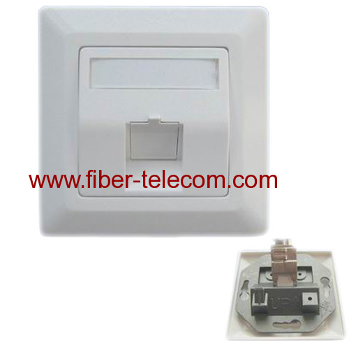 80x80mm network wall outlet