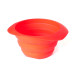 silicone collapsible salad bowl