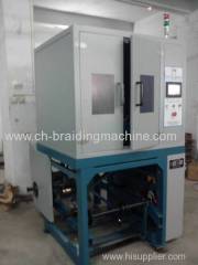 Cable and wire woven machine