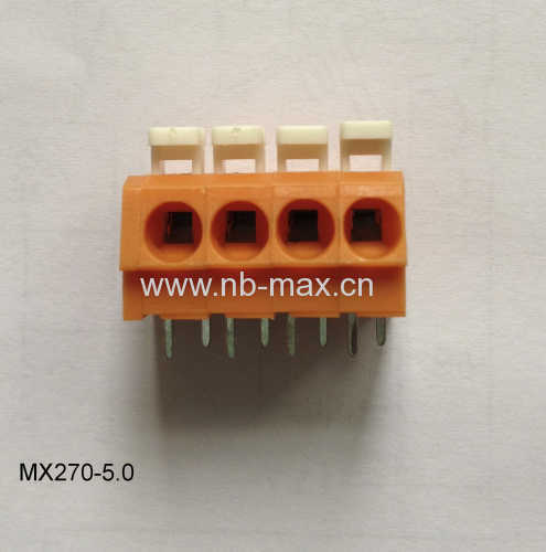 PCB Screwless Terminal Blocks Screwless Spring terminals Screwless connectors replace WAGO