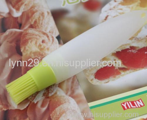 new design silicone rubber pastry brush for basting and cake making