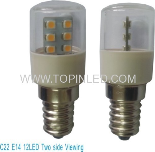 CE CB approval LED refrigerator bulb light lamp 12LED