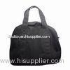 Black Durable Ladies Canvas Handbags , Spacious Bags For Winter Traveling / Hiking