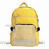 Teenagers Ladies Canvas Backpack / Fabric Shoulder Bag Of Adjustable Strap