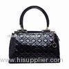 Stylish Female Handmade Leather Handbags For Autumn , Top-zip Clutch Bag