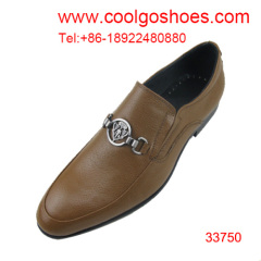 comfortable designed fashion men's dress shoes yellowcc