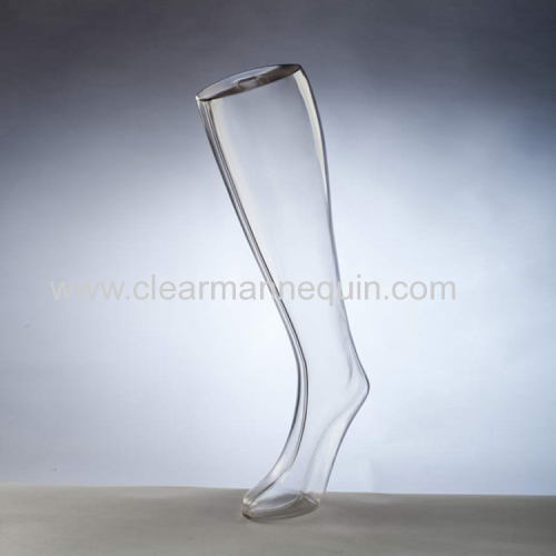 PC Transparent female foot mannequin special offer